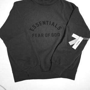 Essentials Black Stretch Limo Hoodie